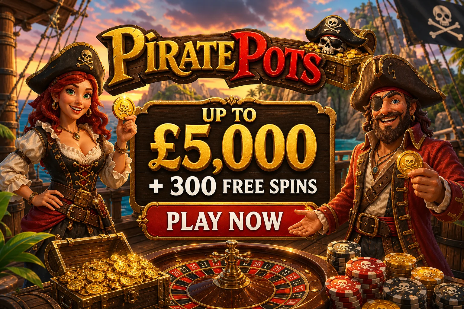 Piratepots casino promotion